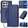 Per Honor X8c 4G YX0070 Custodia in pelle con fibbia in fibra di carbonio e cordino (blu reale) Per Honor X8c 4G YX0070 Custodia in pelle con fibbia in fibra di carbonio e cordino (blu reale)