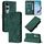 Custodia a tracolla in pelle con stampa 3D per vivo V50 Lite 5G (verde)