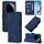 Custodia a tracolla in pelle con stampa 3D per Xiaomi 15 Ultra (blu)