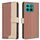 Per Honor X8c 4G Custodia per telefono in pelle antifurto RFID abbinata ai colori (marrone) Per Honor X8c 4G Custodia per telefono in pelle antifurto RFID abbinata ai colori (marrone)