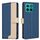 Per Honor X8c 4G Custodia per telefono in pelle antifurto RFID con colori abbinati (blu) Per Honor X8c 4G Custodia per telefono in pelle antifurto RFID con colori abbinati (blu)