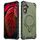 Per Samsung Galaxy A15 5G / 4G Straship Custodia per telefono ibrida in TPU magnetico per PC (verde militare) Per Samsung Galaxy A15 5G / 4G Straship Custodia per telefono ibrida in TPU magnetico per PC (verde militare)