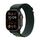 Per Apple Watch 42mm / 41mm / 40mm / 38mm Cinturino in nylon Alpine Loop (fibbia nera verde scuro) Per Apple Watch 42mm / 41mm / 40mm / 38mm Cinturino in nylon Alpine Loop (fibbia nera verde scuro)