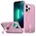 Per iPhone 13 Pro Max / 12 Pro Max Custodia per telefono con supporto MagSafe a nido d'ape (rosa) Per iPhone 13 Pro Max / 12 Pro Max Custodia per telefono con supporto MagSafe a nido d'ape (rosa)