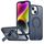 Per iPhone 14/13 Custodia per telefono con supporto MagSafe a nido d'ape (blu) Per iPhone 14/13 Custodia per telefono con supporto MagSafe a nido d'ape (blu)