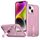 Per iPhone 14/13 Custodia per telefono con supporto MagSafe a nido d'ape (rosa) Per iPhone 14/13 Custodia per telefono con supporto MagSafe a nido d'ape (rosa)