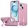 Per iPhone 15 Custodia per telefono con supporto MagSafe a nido d'ape (rosa) Per iPhone 15 Custodia per telefono con supporto MagSafe a nido d'ape (rosa)