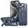 Per iPhone 15 Pro Max Custodia per telefono con supporto MagSafe a nido d'ape (blu) Per iPhone 15 Pro Max Custodia per telefono con supporto MagSafe a nido d'ape (blu)