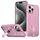 Per iPhone 15 Pro Max Custodia per telefono con supporto MagSafe a nido d'ape (rosa) Per iPhone 15 Pro Max Custodia per telefono con supporto MagSafe a nido d'ape (rosa)