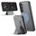 Per Samsung Galaxy S24 FE 5G Fierre Shann FS028 MagSafe RFID Card Holder Back Phone Case (grigio) Per Samsung Galaxy S24 FE 5G Fierre Shann FS028 MagSafe RFID Card Holder Back Phone Case (grigio)