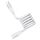 Cavo dati magnetico intrecciato MOMAX DC35 da 100 W USB-C / Tipo-C a USB-C / Tipo-C, lunghezza: 1 m (bianco) Cavo dati magnetico intrecciato MOMAX DC35 da 100 W USB-C / Tipo-C a USB-C / Tipo-C, lunghezza: 1 m (bianco)