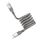 Cavo dati magnetico intrecciato MOMAX DC35 da 100 W USB-C / Tipo-C a USB-C / Tipo-C, lunghezza: 1 m (oro titanio) Cavo dati magnetico intrecciato MOMAX DC35 da 100 W USB-C / Tipo-C a USB-C / Tipo-C, lunghezza: 1 m (oro titanio)