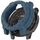 Per Garmin Instinct 3 AMOLED / Solar 50mm Armor Hollow Watch Custodia protettiva (blu) Per Garmin Instinct 3 AMOLED / Solar 50mm Armor Hollow Watch Custodia protettiva (blu)