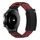 Cinturino per orologio in gomma in acciaio inossidabile con fibbia magnetica pieghevole da 20 mm (rosso vino + nero) Cinturino per orologio in gomma in acciaio inossidabile con fibbia magnetica pieghevole da 20 mm (rosso vino + nero)