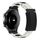 Cinturino per orologio in gomma in acciaio inossidabile con fibbia magnetica pieghevole da 20 mm (bianco + nero) Cinturino per orologio in gomma in acciaio inossidabile con fibbia magnetica pieghevole da 20 mm (bianco + nero)
