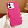 Per iPhone 11 Custodia per telefono in TPU MagSafe Stripe (rosso rosa)