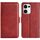 Custodia in pelle con chiusura magnetica orizzontale a doppio lato per OPPO Reno13 5G (rossa) Custodia in pelle con chiusura magnetica orizzontale a doppio lato per OPPO Reno13 5G (rossa)