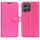 Custodia a libro orizzontale in pelle con supporto per Motorola Moto G Power 2025 con texture Litchi (rosso rosa) Custodia a libro orizzontale in pelle con supporto per Motorola Moto G Power 2025 con texture Litchi (rosso rosa)