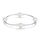 Braccialetto elegante con perline di conchiglia placcato in argento sterling S925 (BSB203) Braccialetto elegante con perline di conchiglia placcato in argento sterling S925 (BSB203)