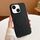 Per iPhone 14 Custodia per telefono in TPU MagSafe Stripe (Nero)