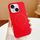 Per iPhone 14 Plus Custodia per telefono in TPU MagSafe a strisce (rosso)