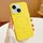 Per iPhone 15 Custodia per telefono in TPU MagSafe Stripe (giallo)