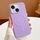 Per iPhone 15 Custodia per telefono in TPU MagSafe Stripe (viola chiaro)