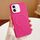 Per iPhone 16 Custodia per telefono in TPU MagSafe Stripe (rosso rosa)