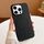 Per iPhone 16 Pro Max Custodia per telefono in TPU MagSafe Stripe (Nero)