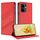 Per OPPO Reno13 F Custodia per telefono in pelle retrò multifunzionale con portafoglio in rilievo (rosso) Per OPPO Reno13 F Custodia per telefono in pelle retrò multifunzionale con portafoglio in rilievo (rosso)