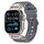 Per Apple Watch 46mm / 49mm / 45mm / 44mm Cinturino per orologio in TPU con connettore in acciaio inossidabile (grigio + titanio) Per Apple Watch 46mm / 49mm / 45mm / 44mm Cinturino per orologio in TPU con connettore in acciaio inossidabile (grigio + titanio)
