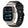 Per Apple Watch 42mm / 41mm / 40mm / 38mm Cinturino per orologio in TPU con connettore in acciaio inossidabile (nero + titanio) Per Apple Watch 42mm / 41mm / 40mm / 38mm Cinturino per orologio in TPU con connettore in acciaio inossidabile (nero + titanio)