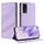 Per TCL 40 R 5G Custodia per telefono in pelle retrò con portafoglio multifunzionale in rilievo (viola chiaro) Per TCL 40 R 5G Custodia per telefono in pelle retrò con portafoglio multifunzionale in rilievo (viola chiaro)