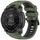 Per Garmin Instinct 3 AMOLED / Solar 45mm Cinturino sportivo in silicone bicolore (verde + nero) Per Garmin Instinct 3 AMOLED / Solar 45mm Cinturino sportivo in silicone bicolore (verde + nero)