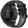 Per Garmin Instinct 3 AMOLED / Solar 50mm cinturino sportivo in silicone bicolore (nero + grigio) Per Garmin Instinct 3 AMOLED / Solar 50mm cinturino sportivo in silicone bicolore (nero + grigio)