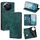 Per TCL 50 NxtPaper 5G RFID Anti-furto Spazzola Magnetico Custodia in Pelle per Telefono (Verde) Per TCL 50 NxtPaper 5G RFID Anti-furto Spazzola Magnetico Custodia in Pelle per Telefono (Verde)