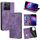 Per TCL 503 4G RFID Anti-furto Spazzola Magnetico Custodia in Pelle per Telefono (Viola) Per TCL 503 4G RFID Anti-furto Spazzola Magnetico Custodia in Pelle per Telefono (Viola)