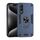 Per itel S25 Custodia per telefono con supporto ad anello in metallo antiurto (blu) Per itel S25 Custodia per telefono con supporto ad anello in metallo antiurto (blu)