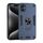 Per Samsung Galaxy A06 5G Custodia antiurto in metallo con supporto ad anello per telefono (blu) Per Samsung Galaxy A06 5G Custodia antiurto in metallo con supporto ad anello per telefono (blu)