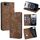 Per iPhone 16e RFID Antifurto Spazzola Magnetico Custodia in Pelle per Telefono (Marrone) Per iPhone 16e RFID Antifurto Spazzola Magnetico Custodia in Pelle per Telefono (Marrone)