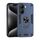 Per Xiaomi Poco X7 Pro Custodia antiurto in metallo con supporto ad anello per telefono (blu) Per Xiaomi Poco X7 Pro Custodia antiurto in metallo con supporto ad anello per telefono (blu)