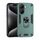 Per Xiaomi Poco X7 Pro Custodia per telefono con supporto ad anello in metallo antiurto (verde) Per Xiaomi Poco X7 Pro Custodia per telefono con supporto ad anello in metallo antiurto (verde)