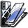 Per Samsung Galaxy S25 Edge 5G Custodia per telefono MagSafe in vetro temperato RedPepper (nero) Per Samsung Galaxy S25 Edge 5G Custodia per telefono MagSafe in vetro temperato RedPepper (nero)