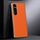 Per Samsung Galaxy S24 5G Custodia per telefono in vera pelle per PC (arancione) Per Samsung Galaxy S24 5G Custodia per telefono in vera pelle per PC (arancione)
