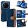 Per vivo X200 Pro Custodia per telefono con cuciture colorate in pelle e blocco RFID (blu) Per vivo X200 Pro Custodia per telefono con cuciture colorate in pelle e blocco RFID (blu)