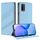 Custodia per telefono in pelle retrò con portafoglio multifunzionale in rilievo per Redmi 9T (blu chiaro) Custodia per telefono in pelle retrò con portafoglio multifunzionale in rilievo per Redmi 9T (blu chiaro)
