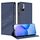 Custodia in pelle retrò con portafoglio multifunzionale in rilievo per Redmi 10 4G (blu scuro) Custodia in pelle retrò con portafoglio multifunzionale in rilievo per Redmi 10 4G (blu scuro)