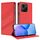 Per Redmi 10A / 9C Custodia per telefono in pelle retrò con portafoglio multifunzionale in rilievo (rosso) Per Redmi 10A / 9C Custodia per telefono in pelle retrò con portafoglio multifunzionale in rilievo (rosso)