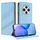 Custodia per telefono in pelle retrò con portafoglio multifunzionale in rilievo per Redmi 14C (blu chiaro) Custodia per telefono in pelle retrò con portafoglio multifunzionale in rilievo per Redmi 14C (blu chiaro)