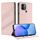 Custodia per telefono in pelle retrò con portafoglio multifunzionale in rilievo per Redmi A1+ (rosa) Custodia per telefono in pelle retrò con portafoglio multifunzionale in rilievo per Redmi A1+ (rosa)